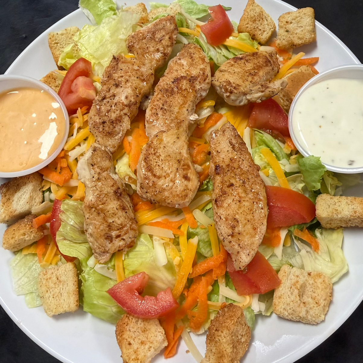 Grilled Chicken Salad.
