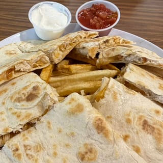 Grilled Chicken Quesadillas