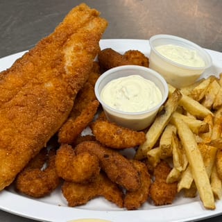 Catfish & Popcorn Shrimp