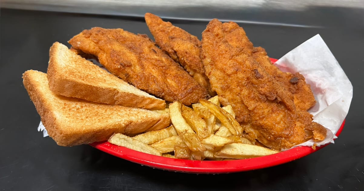 Chicken Strip Basket.