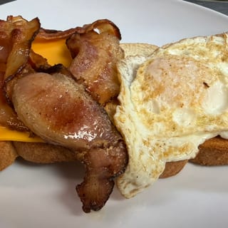 Breakfast Sandwich on Toast with Egg & Cheese