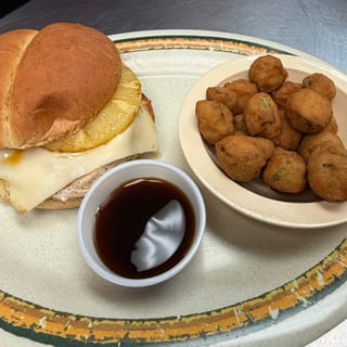 Hawaiian Grilled Chicken Sandwich
