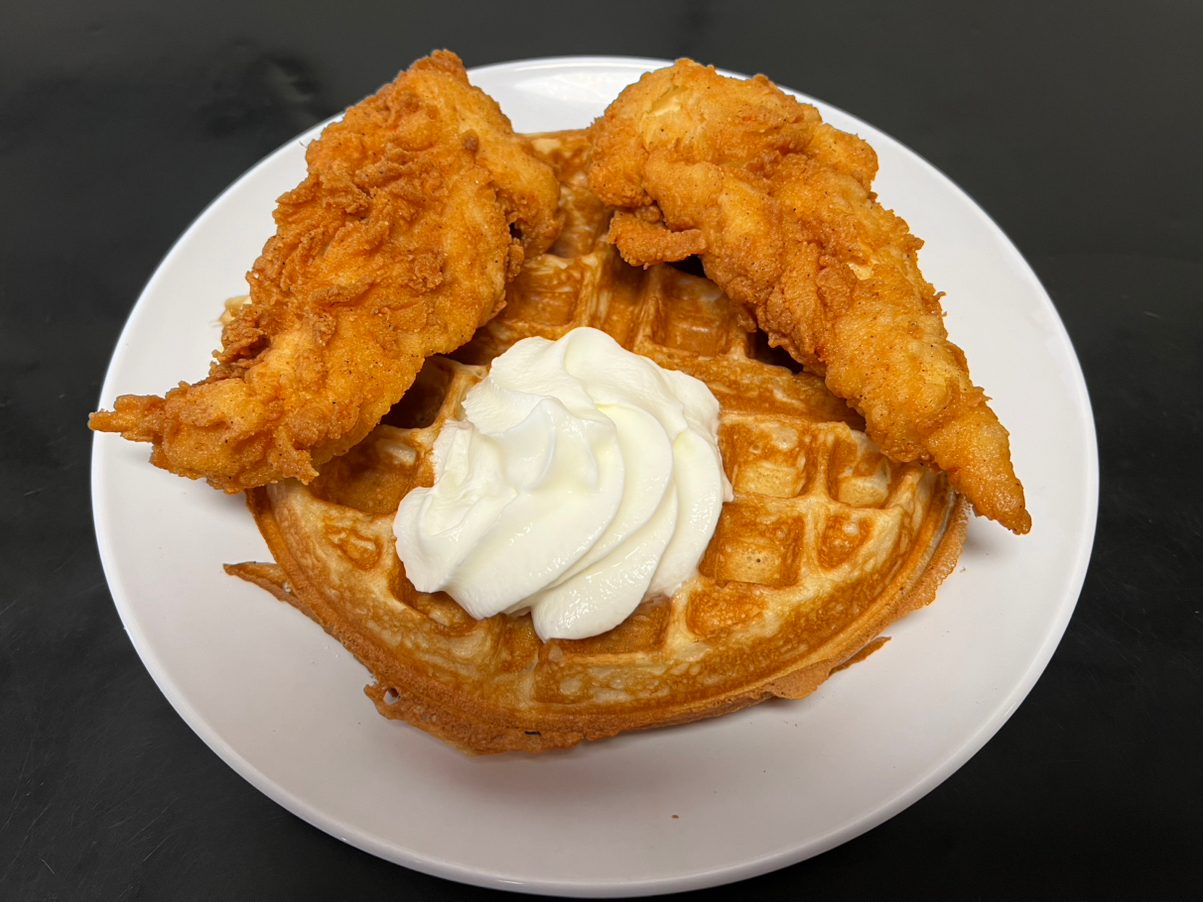 Chicken and Waffles.
