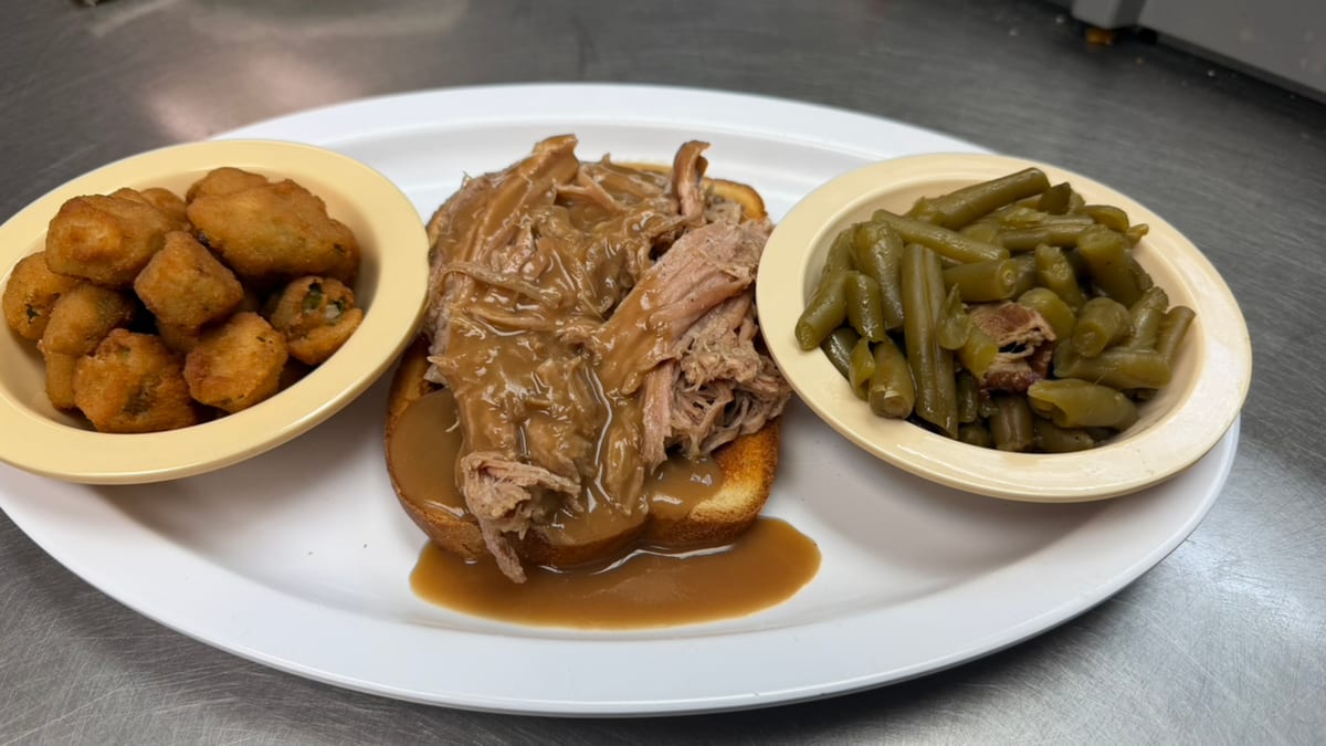 Open Face Pot Roast