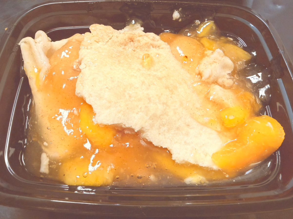 Peach Cobbler.