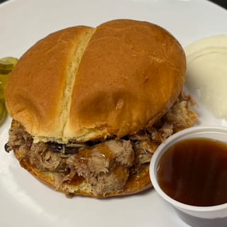 Pulled Pork BBQ Sandwich