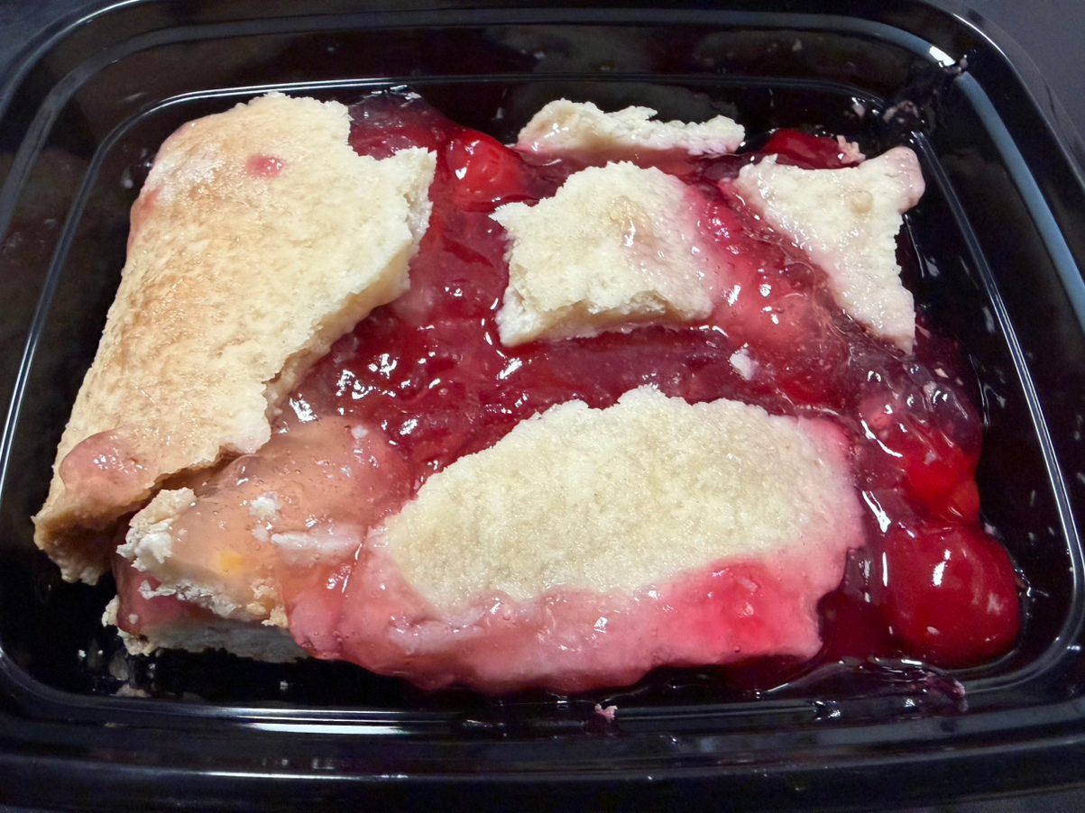 Cherry Cobbler.