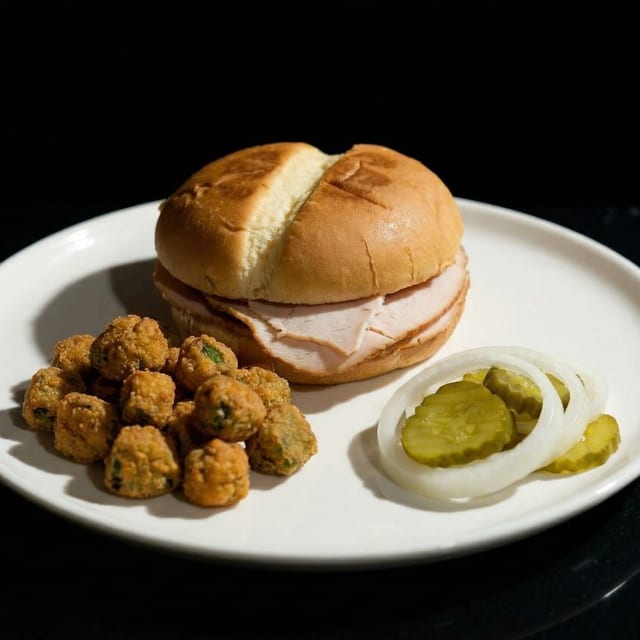 Turkey BBQ Platter.