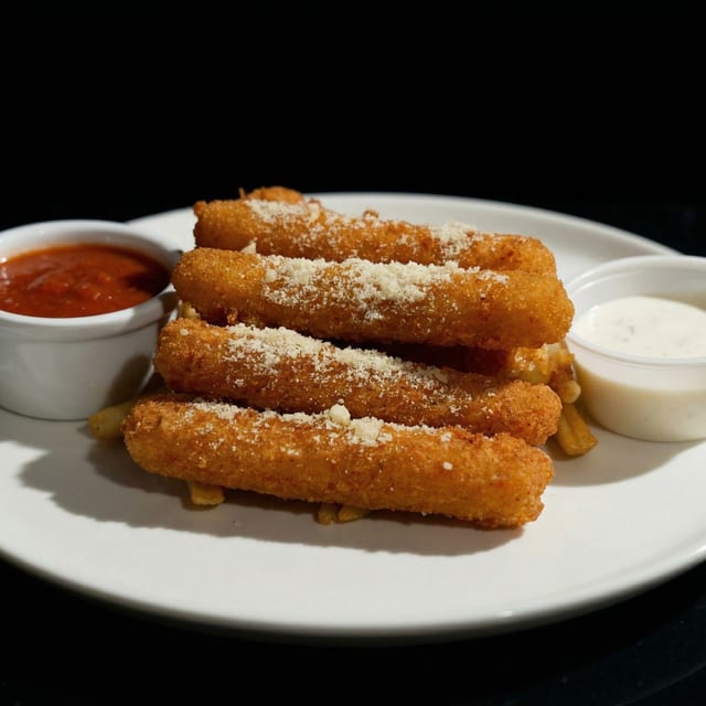 Mozzarella Cheese Sticks.
