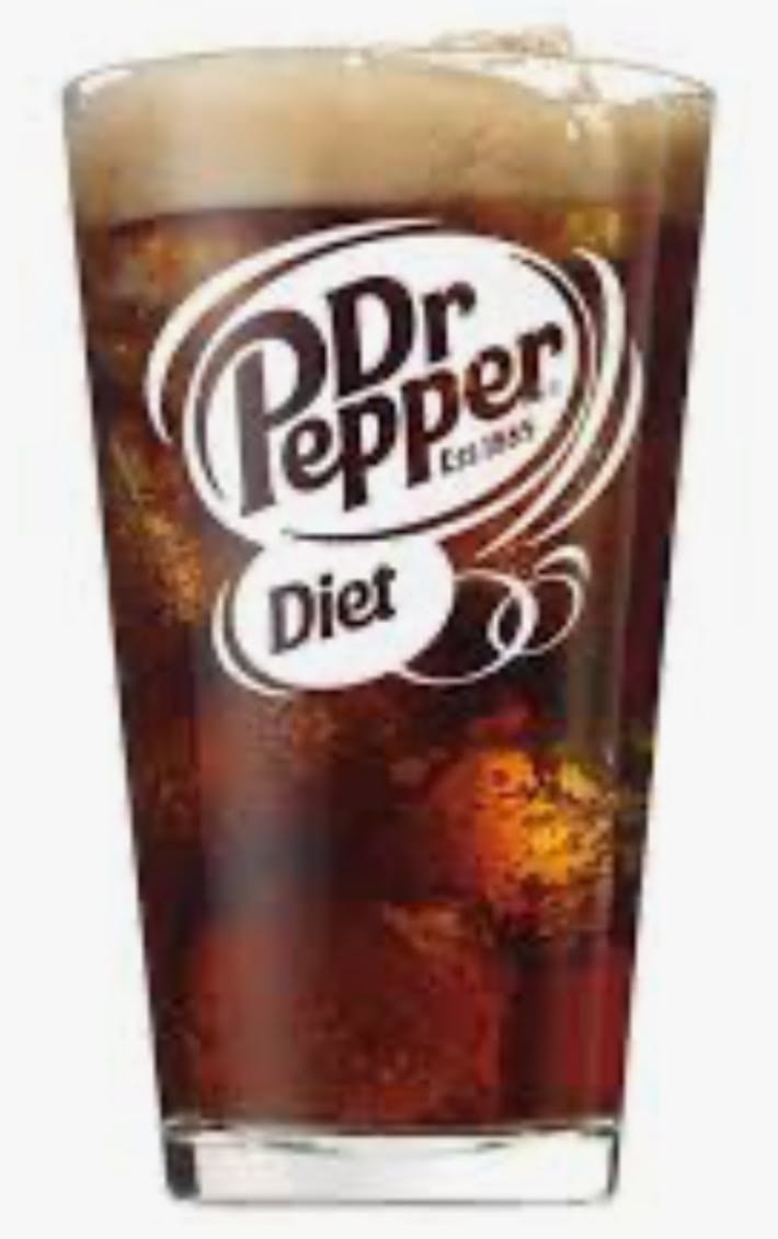 Diet Dr Pepper.